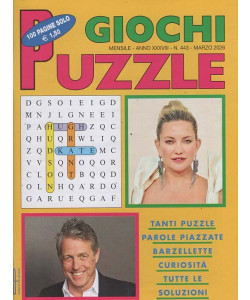 Giochi Puzzle - Uscita n.443 - 19 Febbraio 2026 - Mensile