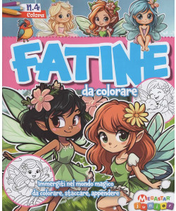 Fatine da Colorare - Uscita n.4 - 20 Agosto 2025 - Trimestrale