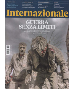 Internazionale - Guerra senza limiti - Uscita n.1655 - 7 Marzo 2026 - Settimanale