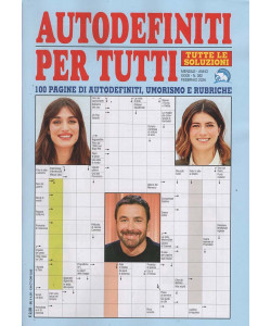 Autodefiniti per Tutti - Uscita n.382 - 20 Gennaio 2026 - Mensile