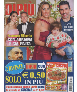 Settimanale Dipiù + Dipiù TV Cucina - Uscita n.51 - 19 Dicembre 2025 - Settimanale