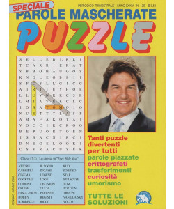 Speciale Parole Mascherate Puzzle - Uscita n.129 - 24 Dicembre 2025 - Trimestrale