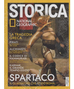 Storica + Viaggi Speciale - Spartaco + Meraviglie della Grecia - Uscita n.206 - 20 Marzo 2026 - Mensile