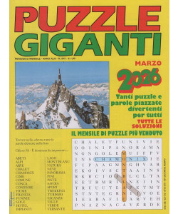 Puzzle Giganti - Uscita n.503 - 19 Febbraio 2026 - Mensile