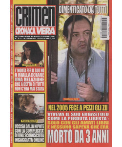 Crimen Cronaca Vera - Uscita n.53 - 19 Febbraio 2026 - Settimanale