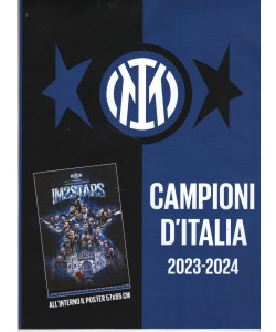 Maxi-Poster cm. 57x85 - Inter Campione d'Italia 2023-2024