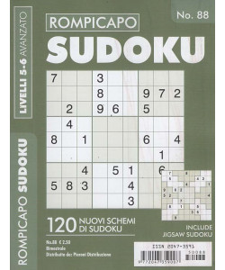 Rompicapo Sudoku - Uscita n.88 - 24 Dicembre 2025 - Bimestrale
