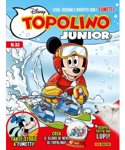 Topolino Junior Magazine - Uscita n.32 - 20 Gennaio 2026 - Bimestrale