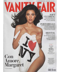 Vanity Fair - Con Amore, Margaret - Uscita n.9 - 19 Febbraio 2026 - Settimanale