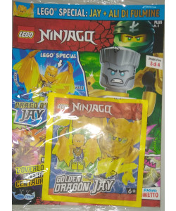 LEGO NINJAGO PLUS Magazine n. 3 Agosto/Ottobre 2024 + Bustina Minifigure