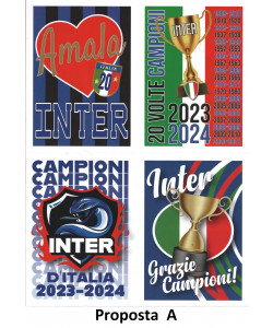 Gli stickers dei Campioni - Inter Campione d'Italia 2023-2024