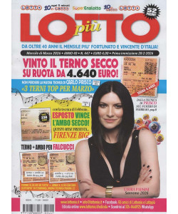 Lotto Più - Uscita n.447 - 28 Febbraio 2026 - Mensile