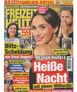 Freizeit Heute - Uscita n.8 - 2 Settembre 2025 - Mensile - In lingua tedesca