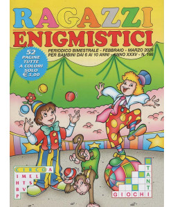 Ragazzi Enigmistici - Uscita n.166 - 20 Gennaio 2026 - Bimestrale