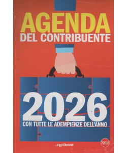 Agenda Contribuente - 2026 con tutte le adempienze dell'anno - 15 Gennaio 2026 - Bimestrale