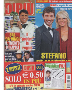 Settimanale Dipiù + Enigmistica Più - Uscita n.10 - 7 Marzo 2026 - Settimanale