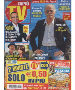 Dipiù TV + Dipiù TV Cucina - Uscita n.13 - 31 Marzo 2026 - Settimanale