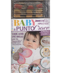 Profilo Punto Croce Speciale + Matassine - Baby a Punto Croce - Uscita n.2 - 19 Dicembre 2025 - Bimestrale
