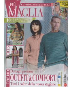 Più Maglia Pack - Outfit & Comfort - Uscita n.17 - 19 Febbraio 2026 - Bimestrale