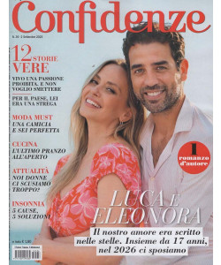 Confidenze - Uscita n.36 - 2 Settembre 2025 - Settimanale