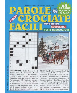 Parole Crociate Facili - Uscita n.329 - 19 Febbraio 2026 - Mensile