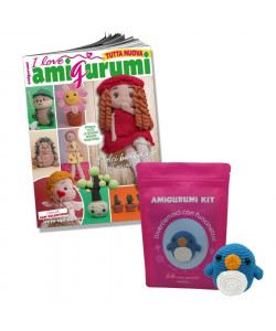 I Love Amigurumi Kit + Portachiavi - Uscita n.2 - 20 Gennaio 2026 - Bimestrale