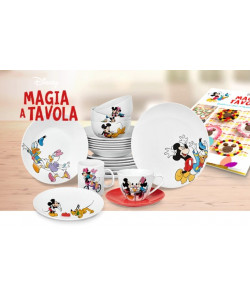 Disney Magia a Tavola - Magazine + Glass - Donald Duck and Pluto - Spoon - Donald Duck and Pluto - Uscita n.49 - 19 Febbraio 2026 - Quattordicinale