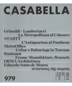 Casabella - Uscita n.979 - 31 Marzo 2026 - Mensile