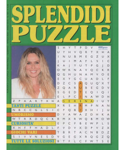 Splendidi Puzzle - Uscita n.104 - 15 Gennaio 2026 - Trimestrale
