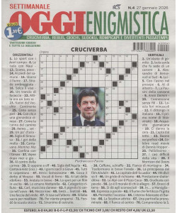 Settimanale Oggi Enigmistica - Uscita n.4 - 20 Gennaio 2026 - Settimanale
