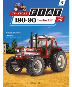 Costruisci il Trattore Fiat 180-90 Turbo DT - Uscita n.5 - 28 Febbraio 2026 - Quattordicinale