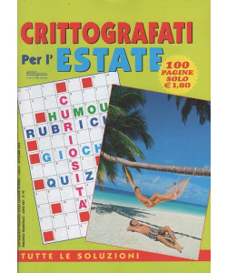 Crittografati per l'Estate - Uscita n.95 - 18 Giugno 2025 - Trimestrale