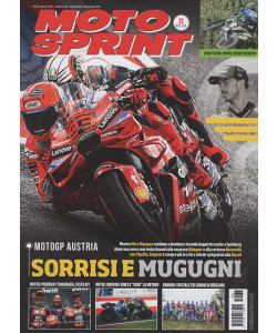 Motosprint - Sorrisi e Mugugni - Uscita n.33 - 20 Agosto 2025 - Settimanale