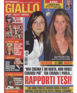 Settimanale Giallo - Uscita n.52 - 24 Dicembre 2025 - Settimanale