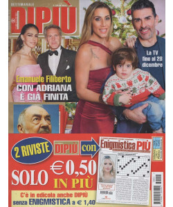 Settimanale Dipiù + Enigmistica Più - Uscita n.51 - 19 Dicembre 2025 - Settimanale