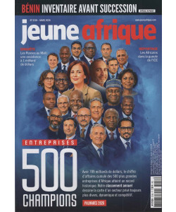 Jeune Afrique - Uscita n.3158 - 7 Marzo 2026 - Mensile - In lingua francese