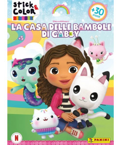 Stick & Color - La Casa delle Bambole di Gabby - 28 Febbraio 2026 - Bimestrale