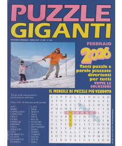 Puzzle Giganti - Uscita n.502 - 20 Gennaio 2026 - Mensile