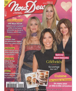 Nous Deux - Uscita n.4102 - 19 Febbraio 2026 - Settimanale - In lingua francese