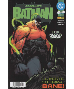 Absolute Batman - La morte si chiama... Bane! - Uscita n.9 - 20 Gennaio 2026 - Mensile