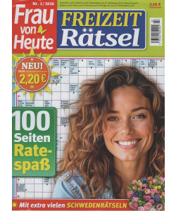 Frau von Heute Freizeit Rätsel - Uscita n.3 - 31 Marzo 2026 - Bimestrale - In lingua tedesca