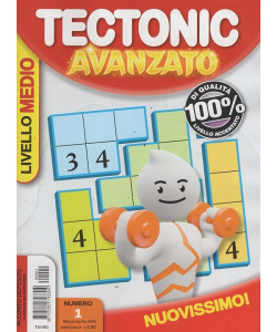 Tectonic Avanzato - Uscita n.1 - 7 Marzo 2026 - Bimestrale