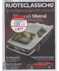 Ruoteclassiche + Maserati: 110 anni di sfide - Uscita n.443 - 6 Novembre 2025 - Mensile