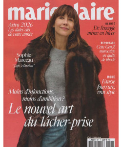 Marie Claire - Uscita n.881 - 15 Gennaio 2026 - Mensile - In lingua francese