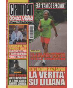 Crimen Cronaca Vera - Uscita n.54 - 28 Febbraio 2026 - Settimanale
