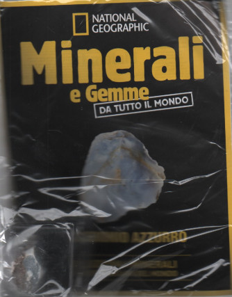 Minerali e Gemme da tutto il mondo -Calcedonio azzurro- n. 82   - settimanale