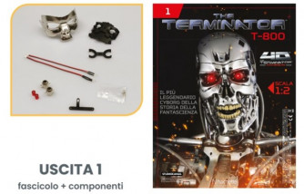 Costruisci l'Endoscheletro The Terminator T-800 - 1° uscita del 28/12/2023