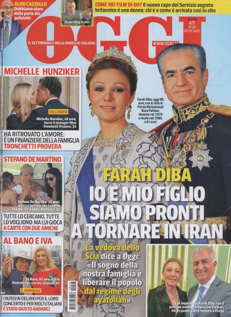 Oggi - Uscita n.26 - 27 Giugno 2025 - Settimanale