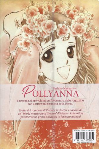 Manga Classic - Pollyanna - Yoshiko Nakagawa - n. 2 - bimestrale - aprile - maggio 2024