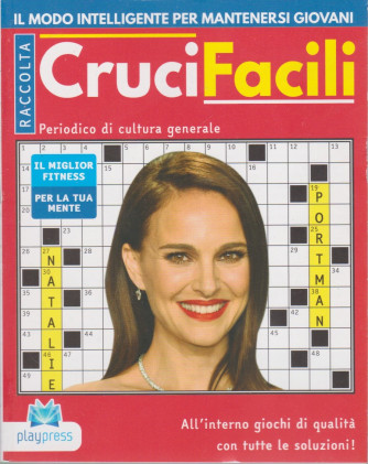 Raccolta CruciFacili - n. 85 - Natalie Portman - bimestrale - 23/1/2021